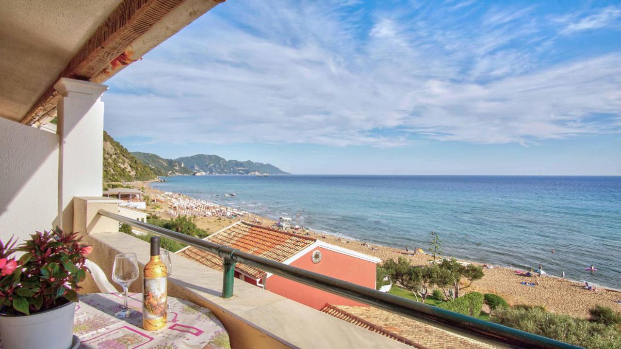 Sea View Maisonette Glyfada Beach Glyfada (Corfu) Exterior foto