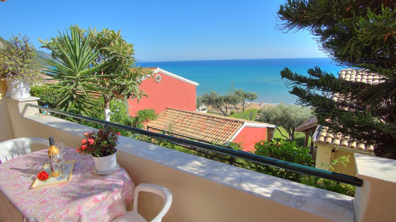 Sea View Maisonette Glyfada Beach Glyfada (Corfu) Exterior foto