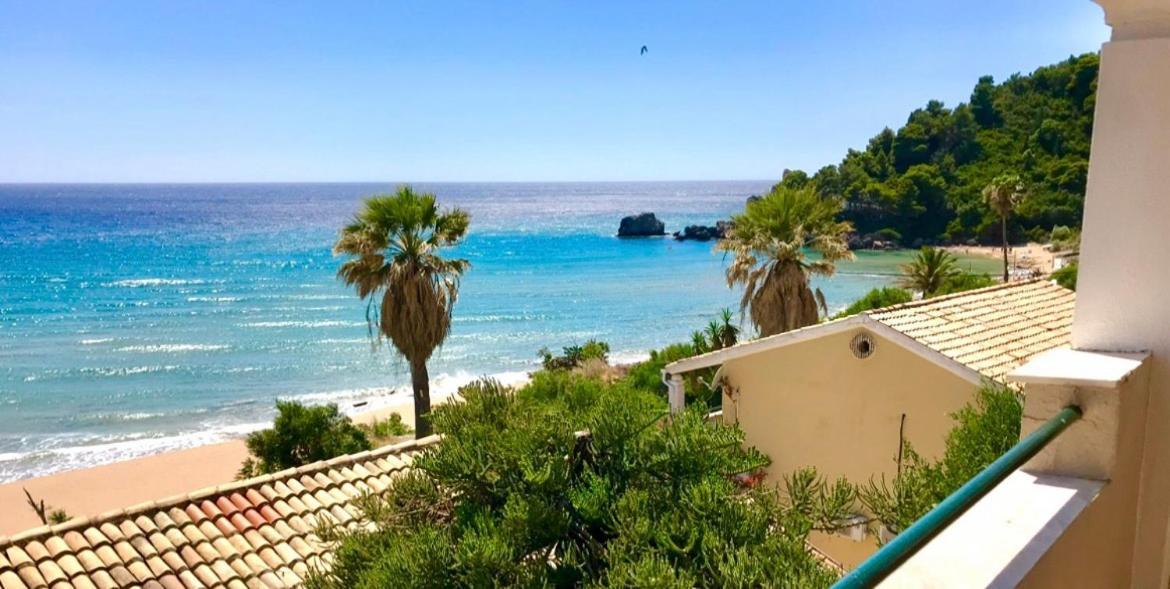 Sea View Maisonette Glyfada Beach Glyfada (Corfu) Exterior foto